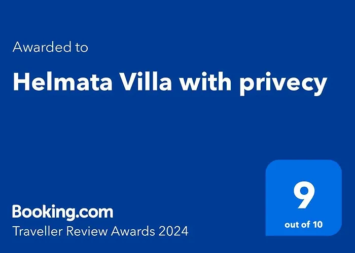 Helmata Villa with privecy